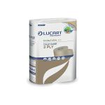 Lucart EcoNatural 6.3 Toilet Rolls Carbon Neutral x6 Rolls Per Pack (Pack of 72) 811C73 ESP00137