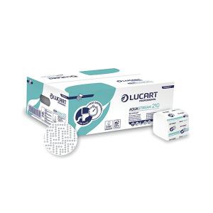 Lucart Aquastream 210m Bulk Toilet Paper 210 Sheets Pack of 40 811B68J