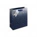 Eurowrap Gift Bag Navy Ombre Medium (Pack of 6) 30861-3C EU00474