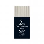 Eurowrap Cellophane Wrap Roll 2m Clear (Pack of 49) 30933-GWCC EU00507