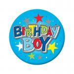 Birthday Boy Giant Badge (Pack of 6) 24780-NBC EU01063