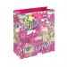 Girly Text Gift Bag Medium Pink Pack of 12 36896-3C EU13713