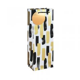 Mono Paint Strokes Bottle Bag White Pack of 6 37010-4C EU13830