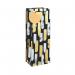 Mono Paint Strokes Bottle Bag Black Pack of 12 37013-4C EU13833