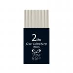 Eurowrap Cellophane Wrap Roll 2m Clear 30933-GWCC-S EU20612