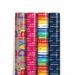Happy Birthday Giftwrap Paper 3m Assorted Pack of 49 37091-GWC EU23510