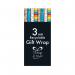 Generic Giftwrap Paper 3m Assorted Pack of 49 37094-GWC EU24564