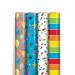 Generic Giftwrap Paper 3m Assorted Pack of 49 37094-GWC EU24564