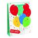 Happy Birthday Balloon Gift Bag Medium (Pack of 6) 26952-3