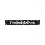 Eurowrap Congratulations Foil Party Banner Pack of 6 6837-CONGC EU55870