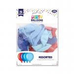 Eurowrap 25 Party Balloons BlueRed Pack of 6 12924-BCC EU77819