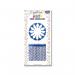 Eurowrap Cake Candle Set Blue Pack of 6 12627-BCC EU78229