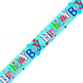 Birthday Boy Banner Blue (Pack of 6) 6837-HBB-3 EU86642