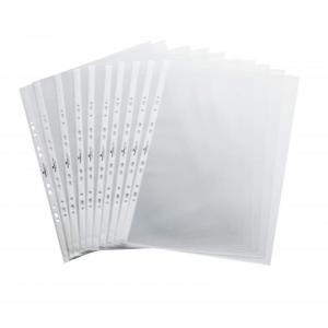 Photos - Other Office Equipment Durable A3 Crystal Clear Punched Pocket Plastic Wallets Ideal for 