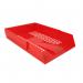 ValueX Essentials Letter Tray Stackable A4Foolscap Portrait Red - CP043YTRED 10107DF