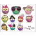 Crystal Art Owl Life 21 x 27cm Sticker Set CAMK-2020SET2 10110CB