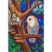 Crystal Art Owl and Fairy Tree Notebook CANJ-1 10124CB