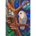Crystal Art Owl and Fairy Tree Notebook CANJ-1 10124CB