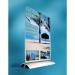 Durable Literature Holder A4 Metal Base