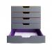 Durable Varicolor Drawer Box with Five Drawers - 760527 10139DR
