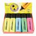 STABILO BOSS ORIGINAL Highlighter Chisel Tip 2-5mm Line Assorted Colours (Pack 10) - 7010-1 10178ST