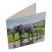 Crystal Art Elephant 18 x 18cm Card CCK-A51 10236CB