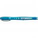 STABILO worker+ Colorful Rollerball Pen 0.5mm Line Blue (Pack 10) - 2019/41 10241ST