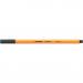 STABILO point 88 Fineliner Pen 0.4mm Line Black (Pack 10) - 88/46 10255ST