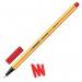 STABILO point 88 Fineliner Pen 0.4mm Line Red (Pack 10) - 8840 10269ST