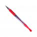uni-ball Signo Gel Grip UM-151S Rollerball Pen 0.7mm Tip 0.4mm Line Red (Pack 12) - 751107000 10270UB