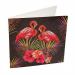 Crystal Art Pink Flamingos 18 x 18cm Card CCK-A7 10271CB