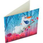 Crystal Art Floating Olaf 18 x 18cm Card CCK-DNY801 10285CB