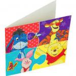 Crystal Art Winnie The Pooh Puzzle 18 x 18cm Card CCK-DNY806 10299CB