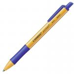 STABILO pointball CO2 neutral Retractable Ballpoint 0.5mm Line Blue (Pack 10) 603041 10318ST