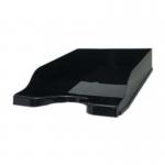 Deflecto Steritouch Continental Letter Tray A4Foolscap Portrait Black - CP130STBLK 10331DF