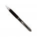 uni-ball Signo 207 UMN-207 Retractable Gel Rollerball Pen 0.7mm Tip 0.4mm Line Black (Pack 12) - 762633000 10333UB