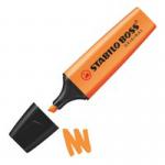 STABILO BOSS ORGINAL Highlighter Chisel Tip 2-5mm Line Orange (Pack 10) - 7054 10339ST