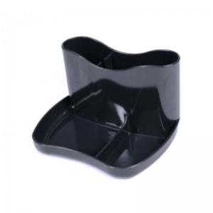 Deflecto Desk Kaddy Steritouch Antibacterial Protection Black -