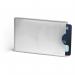 Durable Certified RFID SECURE Credit Card Wallet Sleeve 61x90mm Silver (Pack 10) - 890023 10363DR