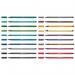 STABILO Pen 68 Fibre Tip Pen 1mm Line Assorted Colours (Wallet 20) - 6820-04 10374ST