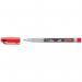 STABILO Write-4-All Fine Permanent Marker 0.7mm Line Red (Pack 10) 10381ST