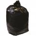 The image shows a pack of 100 heavy duty bin liners made of premium quality polythene. The black sacks measure 559 x 838 x 1194mm and have a thickness of 300 gauge, ensuring durability and strength. This is a practical and reliable solution for waste disposal in any setting.