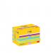Post-It Super Sticky Notes 47.6x47.6mm 90 Sheets Cosmic Colours (Pack 12) 7100290180 10499MM