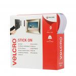 Velcro Sticky Hook and Loop Strip 20mmx10m White - RY07178 10512RY