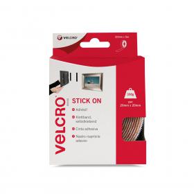 Velcro Sticky Hook and Loop Strip 20mmx5m White - RY07117 10519RY