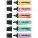 STABILO BOSS ORIGINAL Pastel Highlighter Chisel Tip 2-5mm Line Assorted Colours (Wallet 6) - 706-2 10549ST