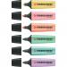 STABILO BOSS ORIGINAL Pastel Highlighter Chisel Tip 2-5mm Line Assorted Colours (Wallet 6) - 70/6-2 10549ST
