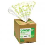 The Green Sack Heavy Duty Pedal Bin Liner 445x460mm Clear (Pack 300) 0703120OP 10628CP