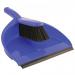 ValueX Dustpan & Soft Brush Set Blue 0906186 