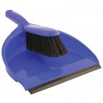 ValueX Dustpan & Soft Brush Set Blue 0906186 10670CP